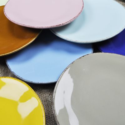 Everyday plates - Materia | Hand Paint | Made in Italy - ARCUCCI CERAMICS