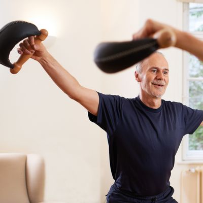 Appareils de fitness - NOHRD SwingBell | Haltère de balancement en cuir - WATERROWER | NOHRD FRANCE