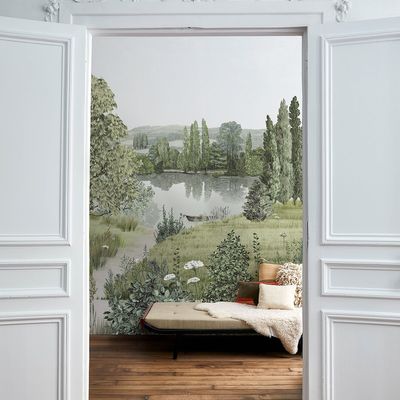 Wallpaper - CAMPAGNE - ISIDORE LEROY