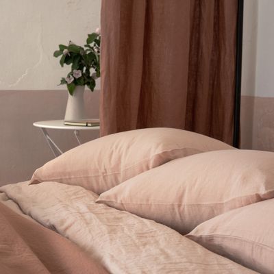 Bed linens - Washed Linen Pillowcases - LISSOY