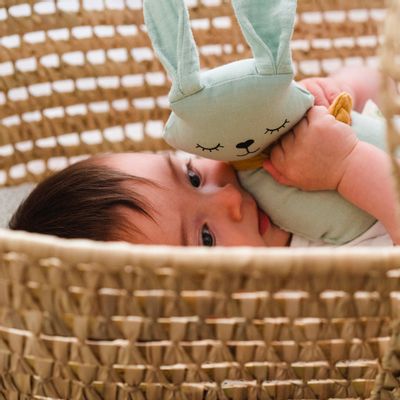 Toys - Organic cotton rattle - APUNT BARCELONA