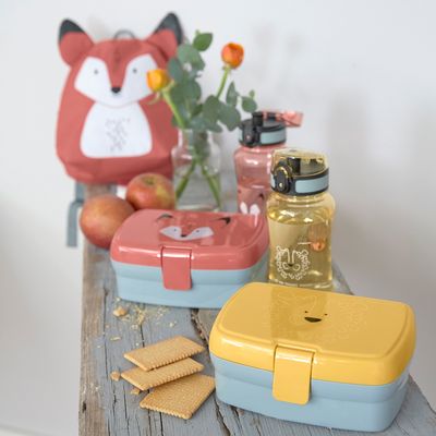 Children's mealtime - LÄSSIG Set Boîte Goûter et Bouteille Enfant - LASSIG GMBH