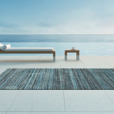 Bespoke carpets - West Coast Turquoise Outdoor Rug - ARTYCRAFT