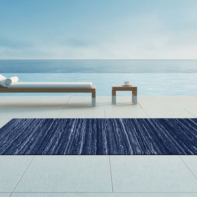 Bespoke carpets - West Coast Dark Blue Outdoor Rug - ARTYCRAFT