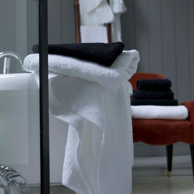 Bath towels - Essentiel Blanc - Towel and wash glove - ALEXANDRE TURPAULT