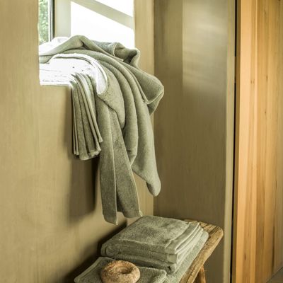 Serviettes de bain - Essentiel Eucalyptus - Serviette et gant de toilette - ALEXANDRE TURPAULT
