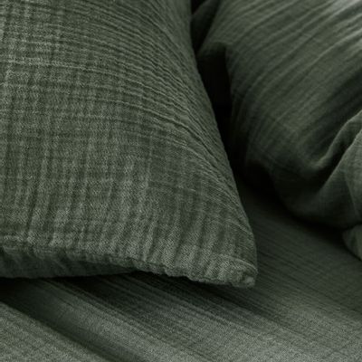 Bed linens - Tendresse Jardin Anglais Double Cotton Gauze - Bed Set - ESSIX