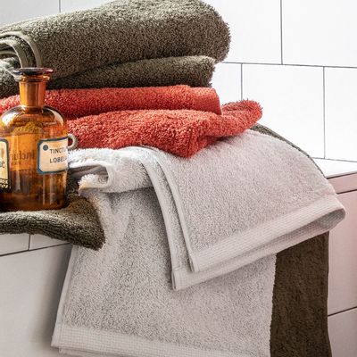 Bath towels - Aqua Gris Perle - Towel, glove, bathrobe and bath mat - ESSIX