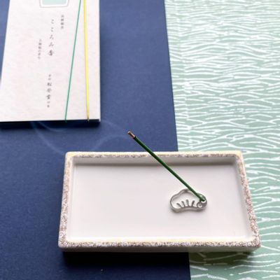 Cadeaux - Porte-encens en argent Pin - SHOYEIDO INCENSE CO.