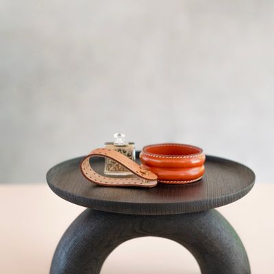 Trays - POPYPLATE black stained ash - MADEMOISELLE JO SRL