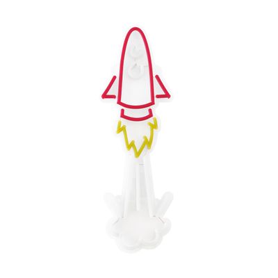 Decorative objects - 'SPACE ROCKET' NEON LED WALL MOUNTABLE SIGN - LOCOMOCEAN