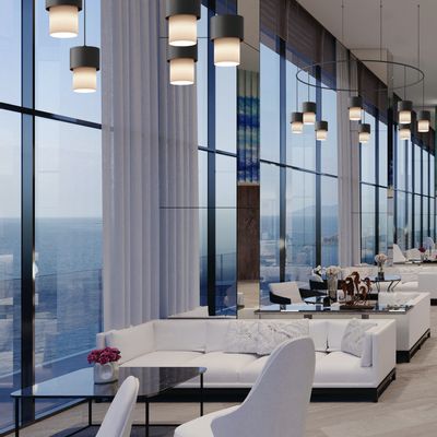 Hanging lights - KAN candlestick hanging lamp in black with cotton and sand shade - LUXCAMBRA