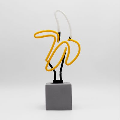 Objets de décoration - Néon sur socle « Banane » - LOCOMOCEAN