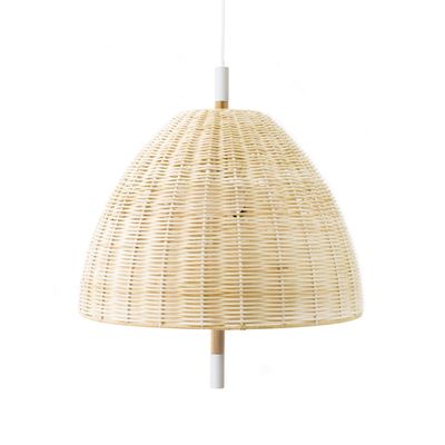 Hanging lights - AMA hanging lamp in natural wicker - LUXCAMBRA