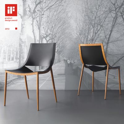 Chairs - SMILE chair - metal+leather - DOIMO BRASIL