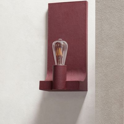 Design objects - WALCOTT LEATHER WALL LAMP - GIOBAGNARA