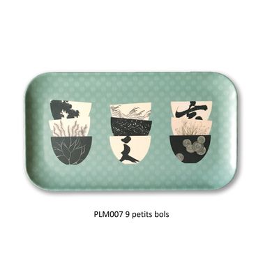 Plateaux - Patterned tray - medium - ALIBABETTE EDITIONS