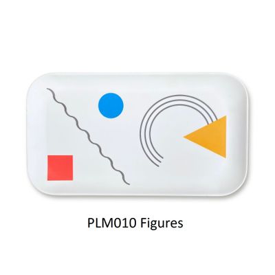 Accessoires thé et café - Plateau à motifs - Medium - ALIBABETTE EDITIONS