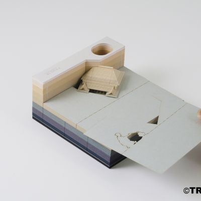 Design objects - SHAPE Kyoto -AI- - OMOSHIROI BLOCK