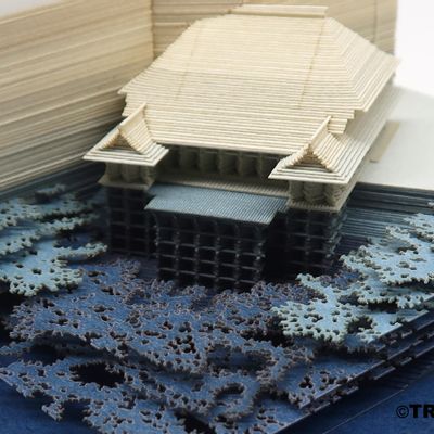 Design objects - SHAPE Kyoto -AI- - OMOSHIROI BLOCK