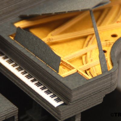 Stationery - SHAPE piano - OMOSHIROI BLOCK