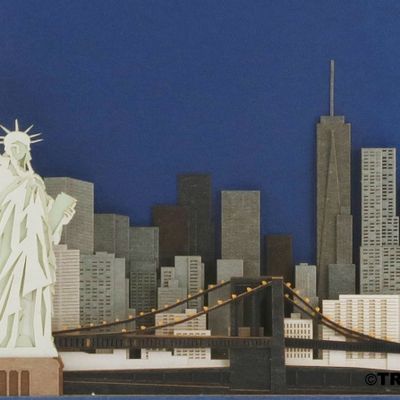 Papeterie bureau - SCENERY New York - OMOSHIROI BLOCK