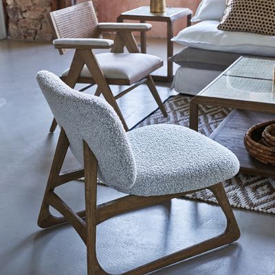 Armchairs - Armchairs LINA - BLANC D'IVOIRE