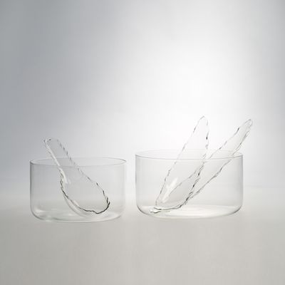 Kitchen utensils - HOT CUTS collection. Salad cutlery. - LAURENCE BRABANT EDITIONS