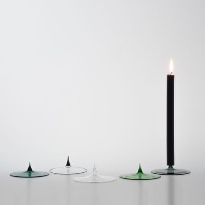 Decorative objects - A LA POINTE- Candle holder - LAURENCE BRABANT EDITIONS