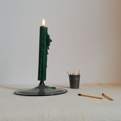 Decorative objects - AT THE CUTTING EDGE - Candle holder - LAURENCE BRABANT EDITIONS