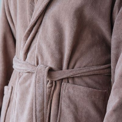 Homewear - Bathrobe - Prestige in brownie - VANDYCK