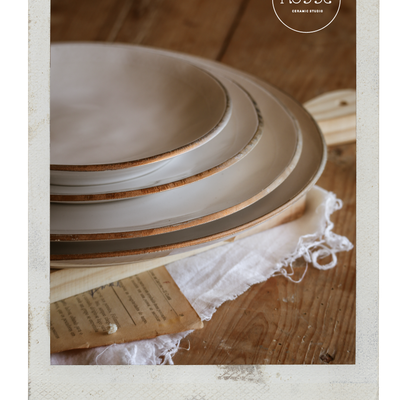 Formal plates -  EDGE Plates - NOSSE CERAMICS