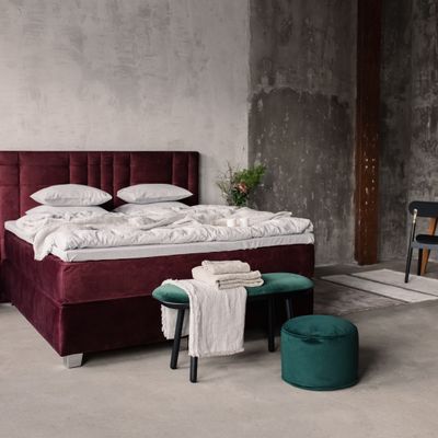 Beds - Bedroom set BURGUNDY - LITHUANIAN DESIGN CLUSTER