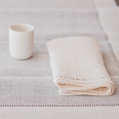 Table linen - 100% HAND WOVEN TABLE LINENS - STUDIO NATURAL