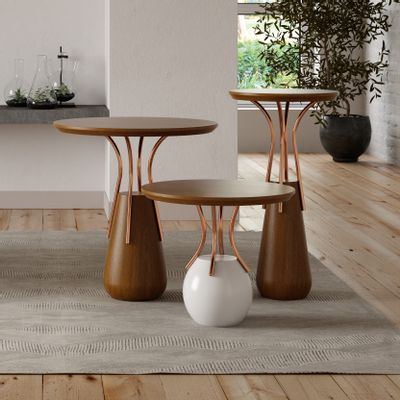 Other tables - LA PALME MEDIUM SIDE TABLE - MOVEIS JAMES LTDA