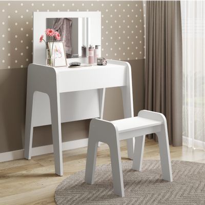 Children's bedrooms - Ternura Dressing Table with Mirror - MULTIMÓVEIS