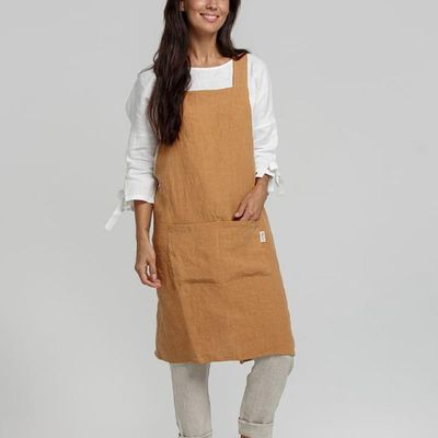 Tabliers de cuisine - Tablier en lin pinafore - MAGICLINEN
