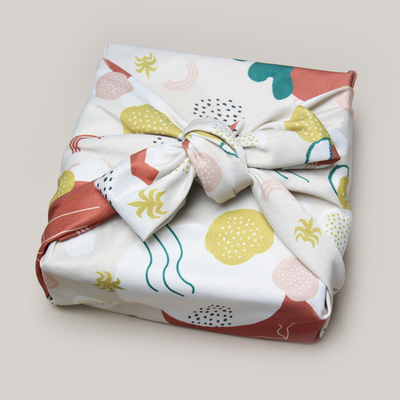 Gifts - Zero waste gift wrap (furoshiki) - Size 100 x 100 cm - PAKÉ