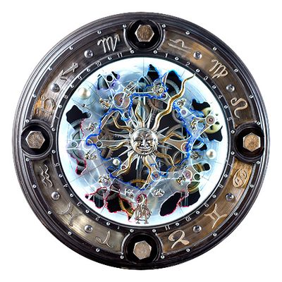 Pièces uniques - Horloge astrologique - VENZON LIGHTING & OBJECTS