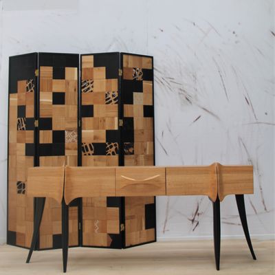 Console table - Console cabinet\" black stockings\ " - THIERRY LAUDREN