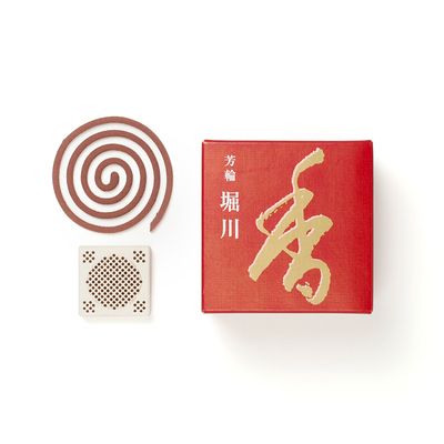 Senteurs - HORIN Horikawa/River Path (10 coils) - SHOYEIDO INCENSE CO.