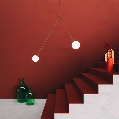 Decorative objects - DIOSCURIS suspension - GOBOLIGHTS