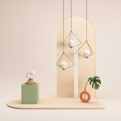 Decorative objects - ATLAS suspension - GOBOLIGHTS