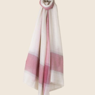 Foulards et écharpes - Écharpe en cachemire semi-transparent - OATS AND RICE