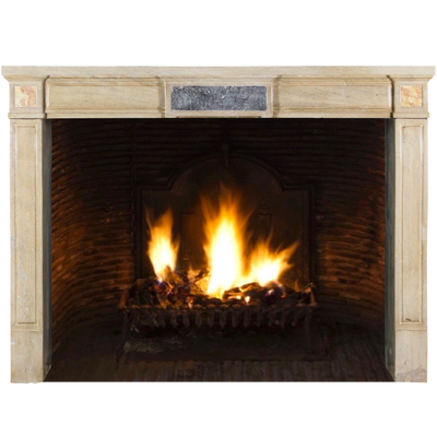 Decorative objects - Antique French Neo Classic Fireplace. - MAISON LEON VAN DEN BOGAERT ANTIQUE FIREPLACES AND RECLAIMED DECORATIVE ELEMENTS