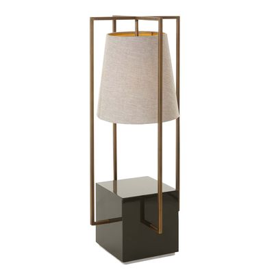 Floor lamps - Hurricane Large Lamp AB Finish TG - RV ASTLEY LTD