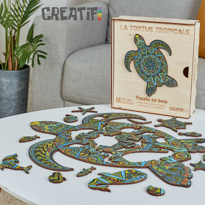 Loisirs créatifs pour enfant - Puzzle en Bois CREATIF-Wood - HARMANDI LTD