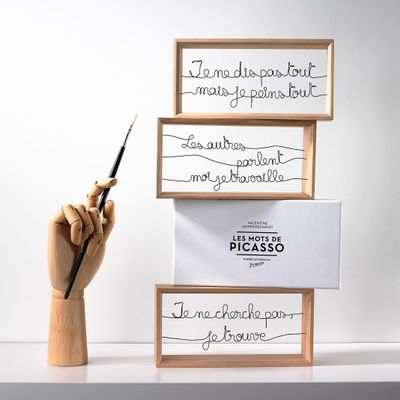Sculptures, statuettes and miniatures - Les mots de Picasso - VALENTINE HERRENSCHMIDT