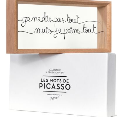 Sculptures, statuettes and miniatures - Les mots de Picasso - VALENTINE HERRENSCHMIDT