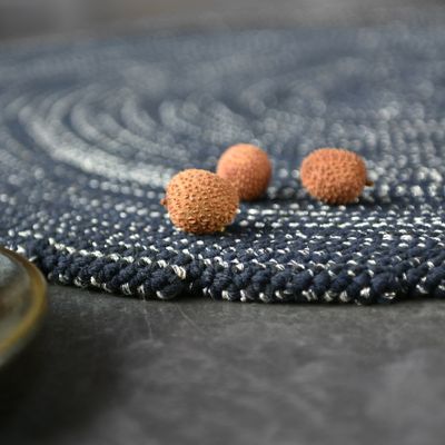 Pièces uniques - tapis Morpho - LAURE KASIERS